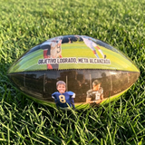 Balón de Fútbol Americano Tamaño Profesional N°9 (2 Paneles)