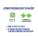 Balón de Fútbol Soccer Tamaño Profesional Personalizado Picball