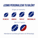 Balón de Fútbol Americano Tamaño N°6 Junior (1 panel)