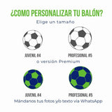 Balón de Fútbol Soccer Tamaño Profesional N°5 Personalizado Picball